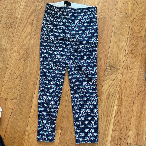 J. Crew Martie slim crop pant in elephant Size 00 - Picture 4 of 6